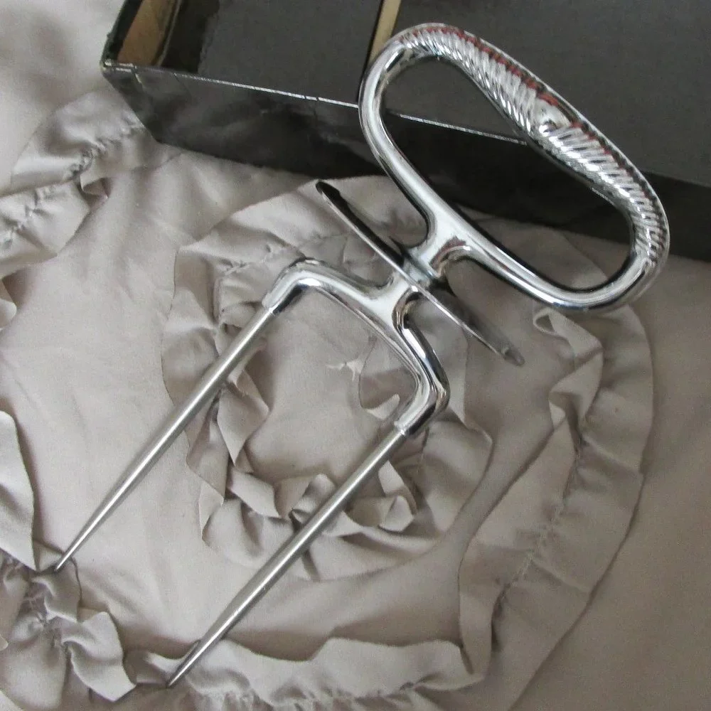 vintage stainless steel meat handle
